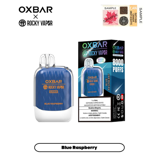 OXBAR 8000 - Blue Raspberry