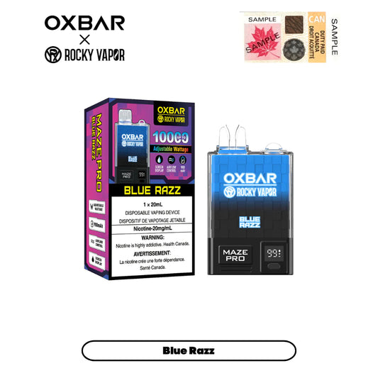 OXBAR Maze Pro 10,000 - Blue Razz