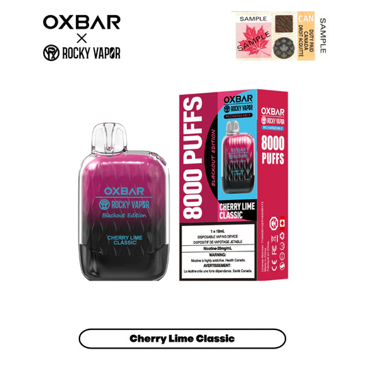 OXBAR 8000 - Cherry Lime Classic