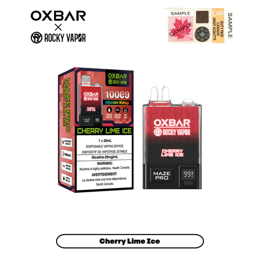 OXBAR Maze Pro 10,000 - Cherry Lime Ice