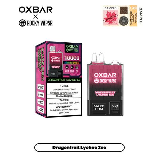 OXBAR Maze Pro 10,000 - Dragon Fruit Lychee Ice