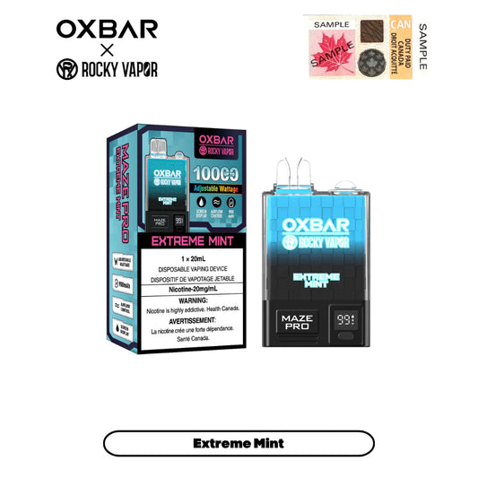 OXBAR Maze Pro 10,000 - Extreme Mint