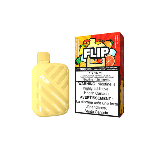 FLIP BAR 2-IN-1 - Mango Pineapple Ice & Orange Ice