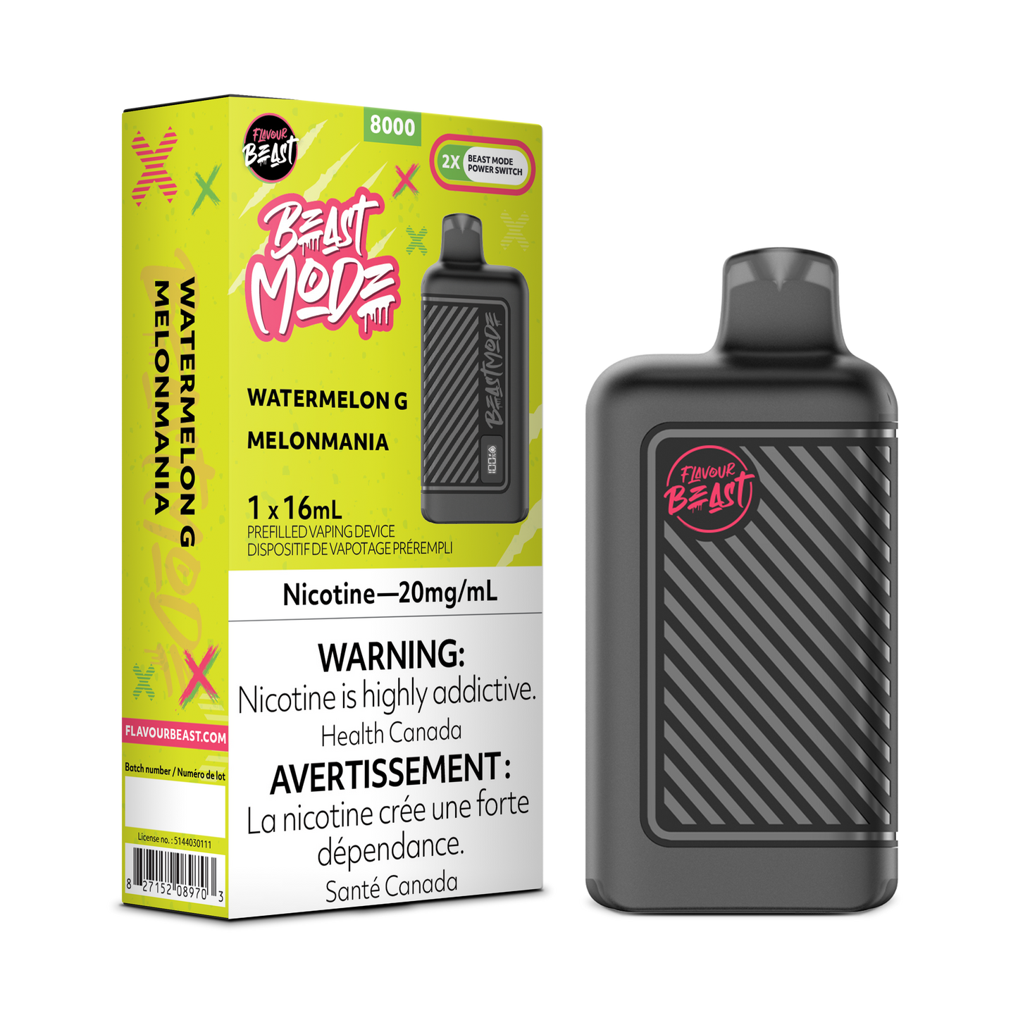 Flavour Beast Mode 8000 - Watermelon G