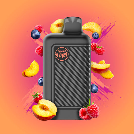 Flavour Beast Mode 8000 - Packin' Peach Berry
