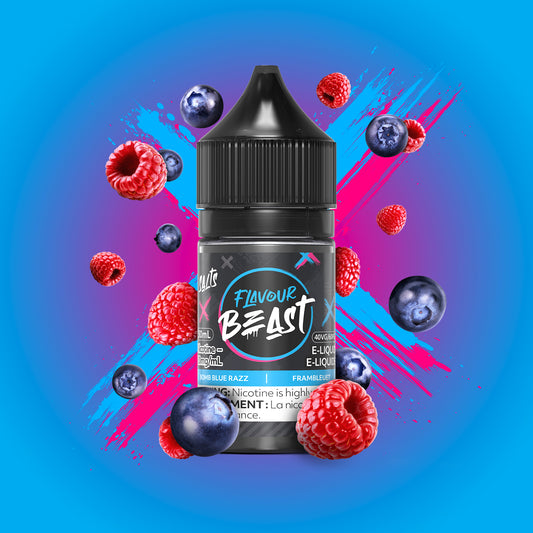 Flavour Beast Salt 30mL - Bomb Blue Razz