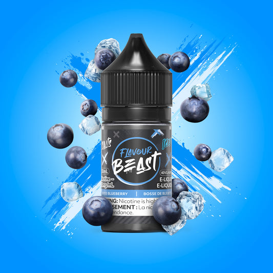 Flavour Beast Salt 30mL - Boss Blueberry Iced