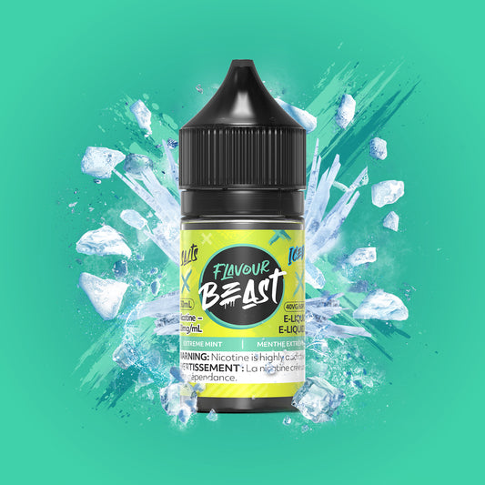 Flavour Beast Salt 30mL - Extreme Mint Iced