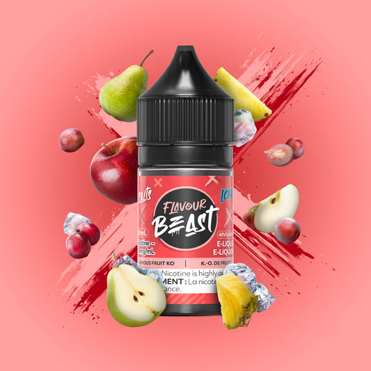 Flavour Beast Salt 30mL - Famous Fruit KO Iced