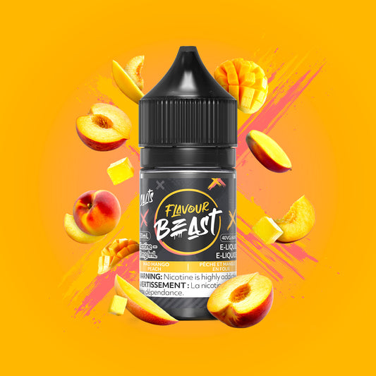 Flavour Beast Salt 30mL - Mad Mango Peach