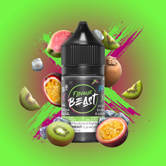 Flavour Beast Salt 30mL - Kewl Kiwi Passionfruit Iced