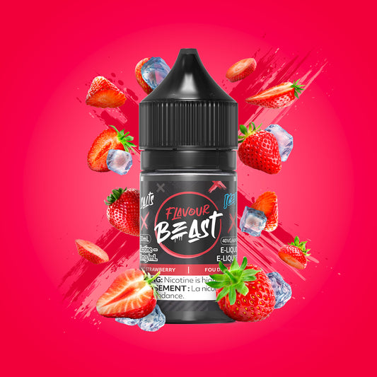 Flavour Beast Salt 30mL - Sic Strawberry Iced