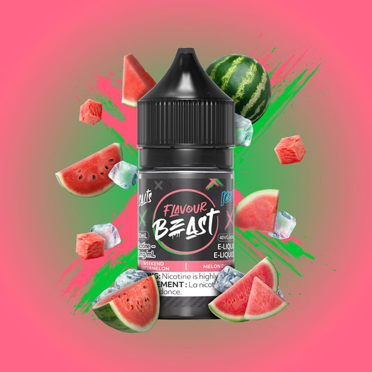 Flavour Beast Salt 30mL - Weekend Watermelon Iced