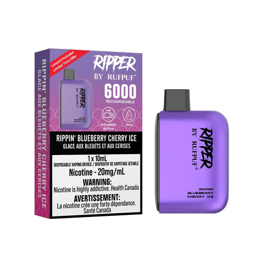 RufPuf Ripper 6000 - Rippin’ Blueberry Cherry Ice
