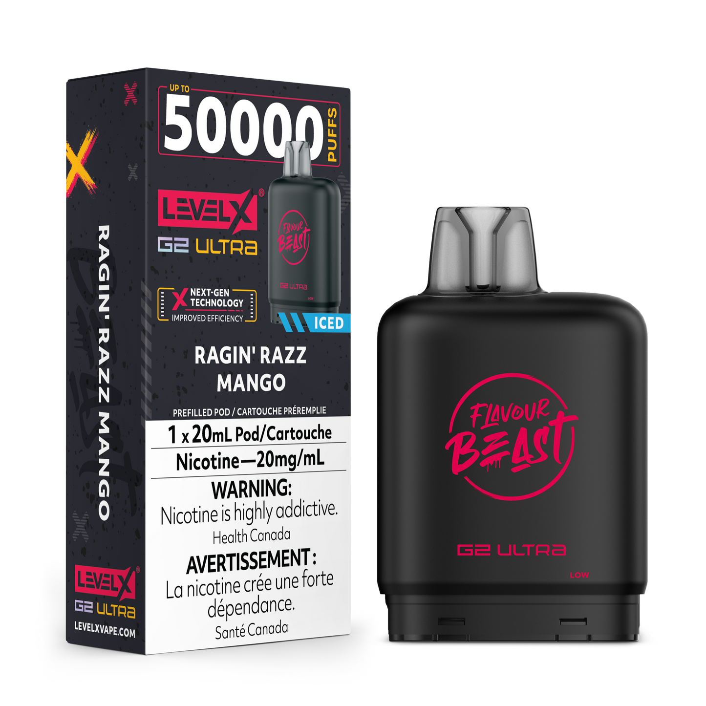 Level X Ultra 50k - Ragin' Razz Mango