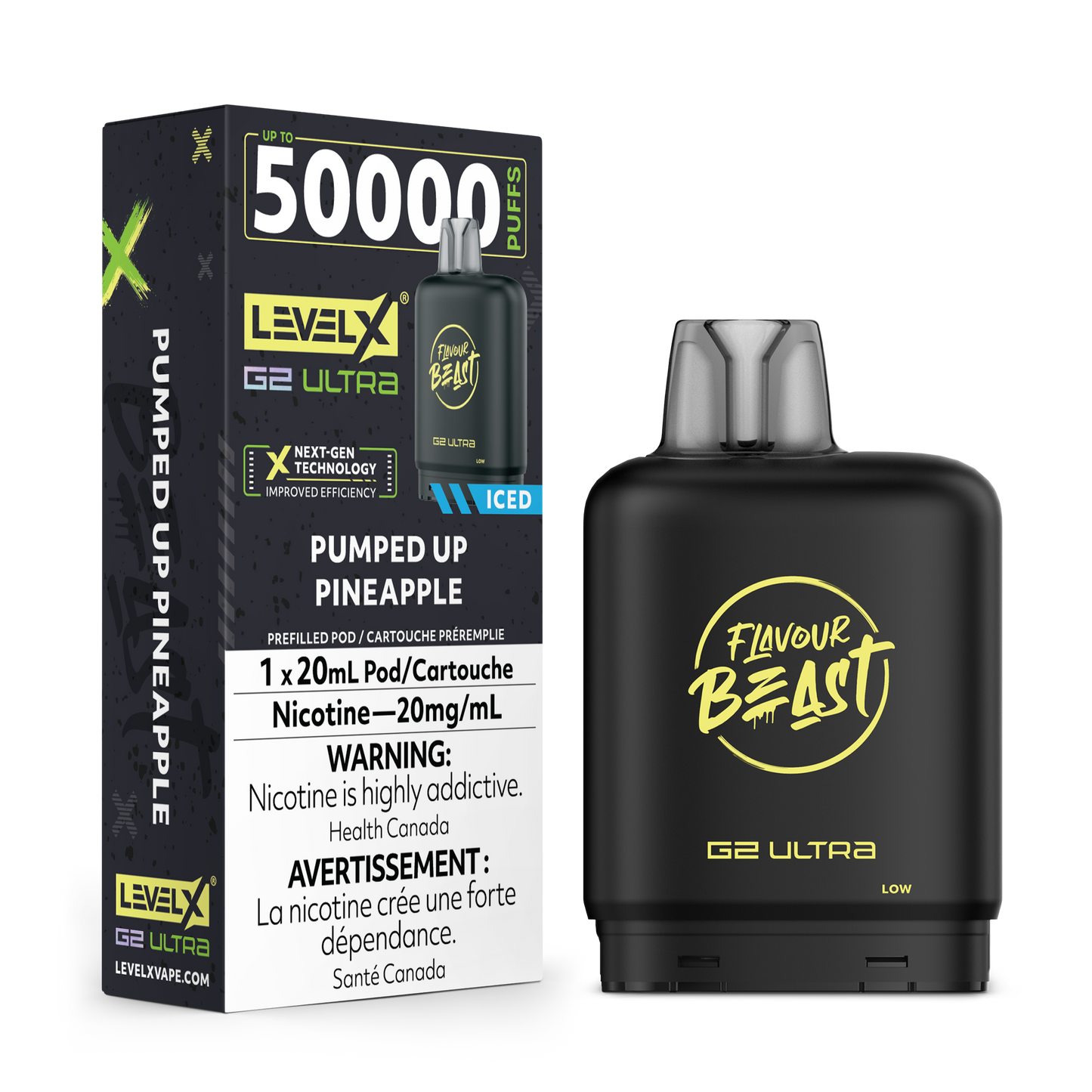 Level X Ultra 50k - Pumped Up Pineapple