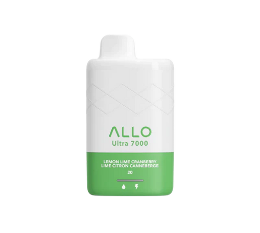 Allo 7000 Disposable - Lemon Lime Cranberry