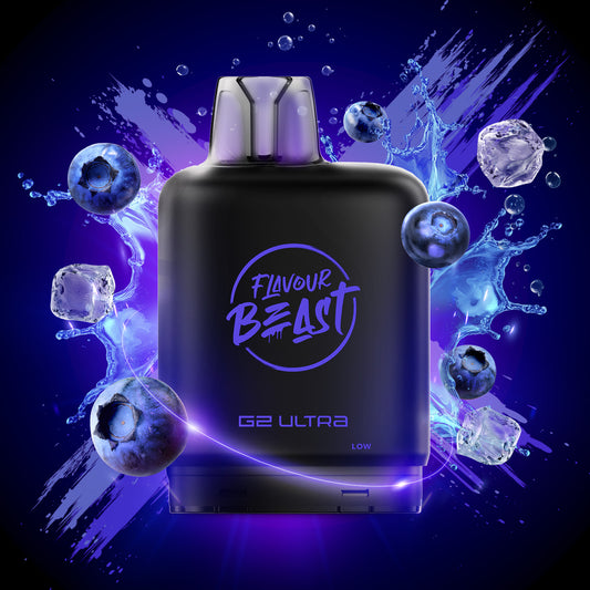 Level X Ultra Chuggin 50k - Blueberry Fizz Iced