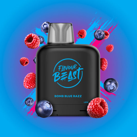 Flavour Beast Level X - Bomb Blue Razz