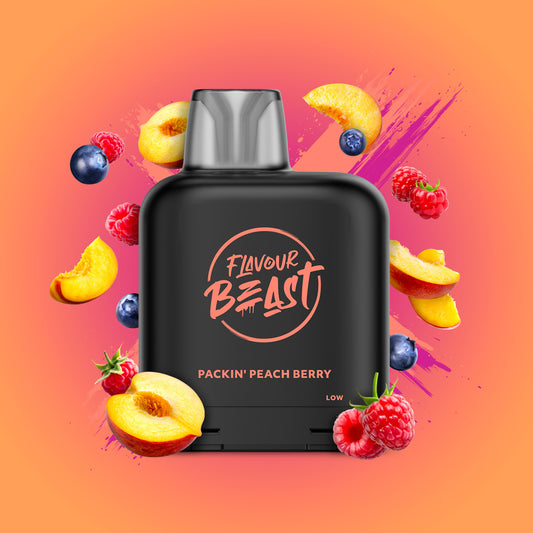 Flavour Beast Level X - Packin' Peach Berry