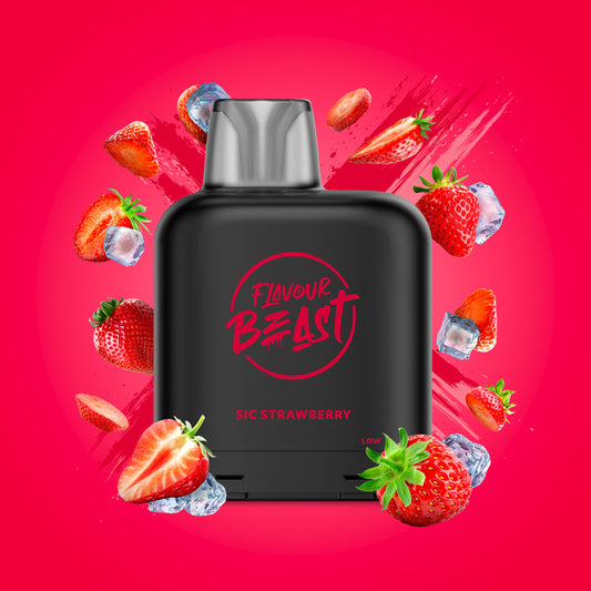 Flavour Beast Level X - Sic Strawberry Iced