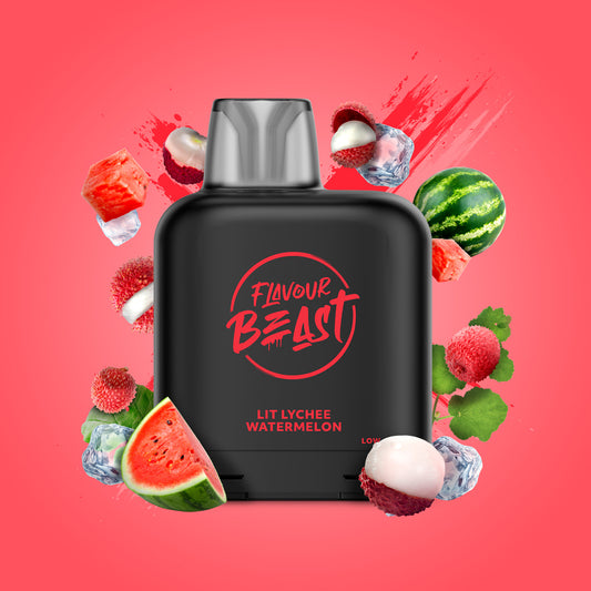 Flavour Beast Level X - Lit Lychee Watermelon Iced