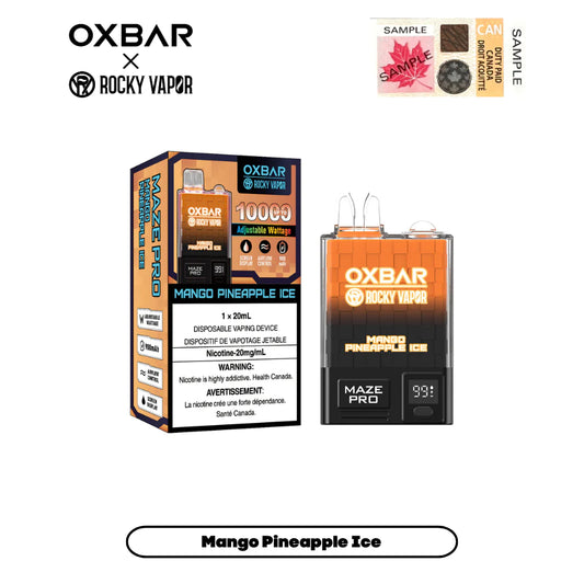 OXBAR Maze Pro 10,000 - Mango Pineapple Ice