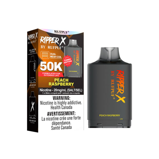 Ripper X 50K - Peach Raspberry