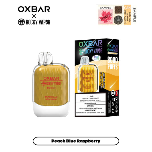 OXBAR 8000 - Peach Blue Raspberry