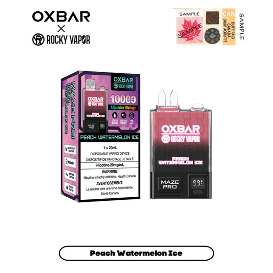 OXBAR Maze Pro 10,000 - Peach Watermelon Ice