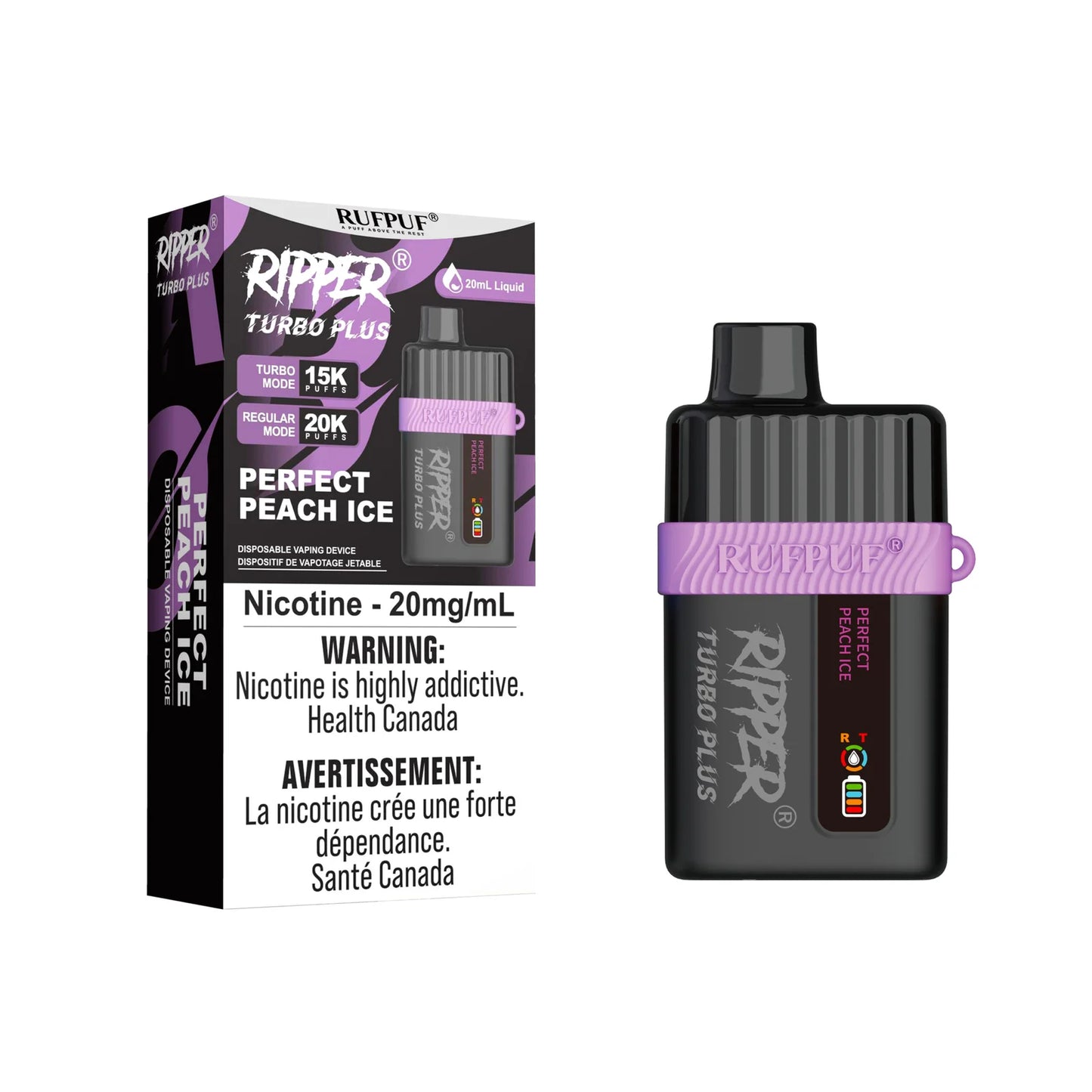Ripper Turbo Plus 20k - Perfect Peach Ice