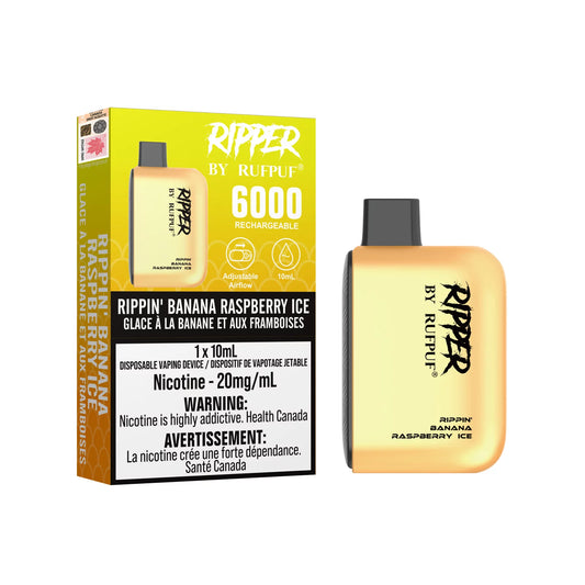 RufPuf Ripper 6000 - Rippin’ Banana Raspberry Ice