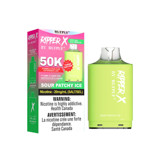 Ripper X 50K - Sour Patchy Ice