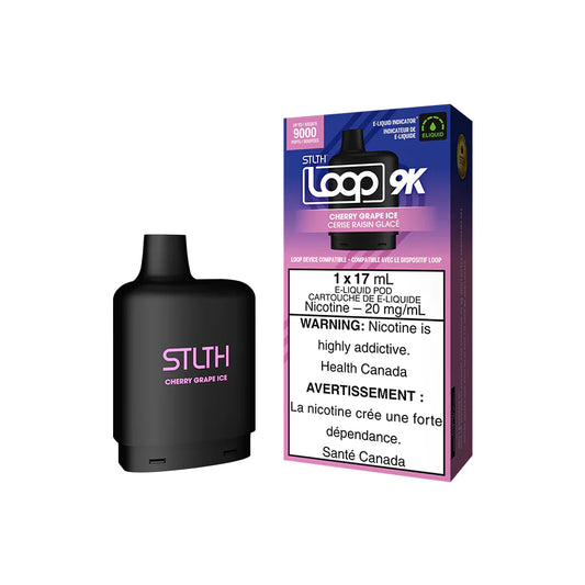 Stlth Loop 9K Pod - Cherry Grape Ice