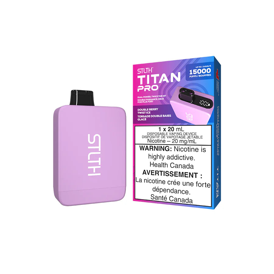 Stlth Titan Pro - Double Berry Twist Ice