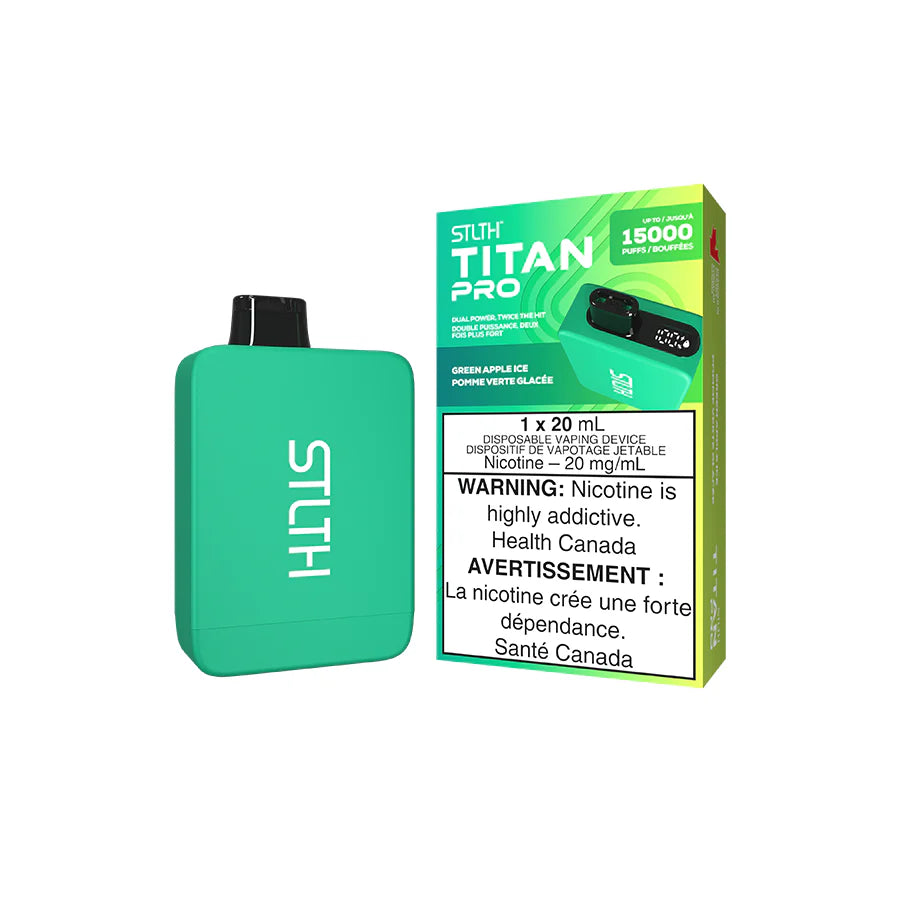 Stlth Titan Pro - Green Apple Ice