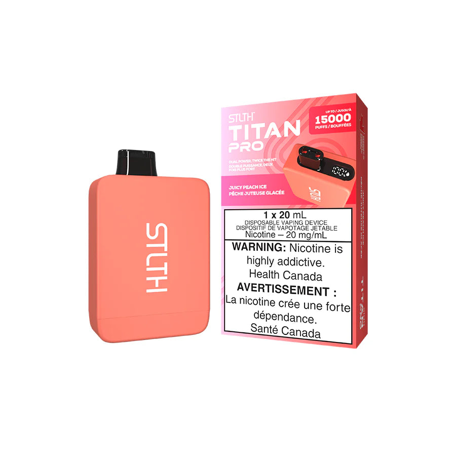 Stlth Titan Pro - Juicy Peach Ice