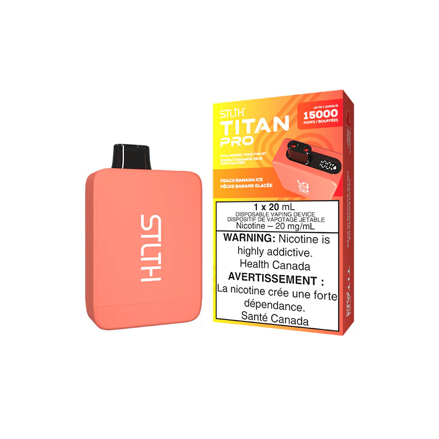 Stlth Titan Pro - Peach Banana Ice