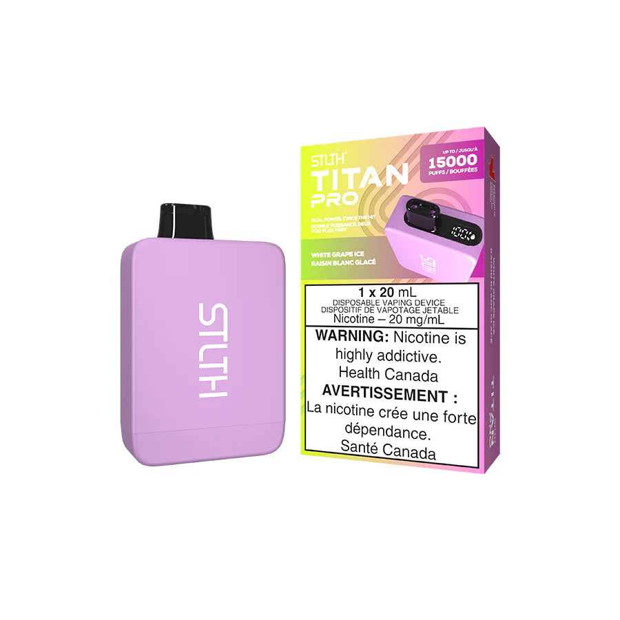 Stlth Titan Pro - White Grape Ice