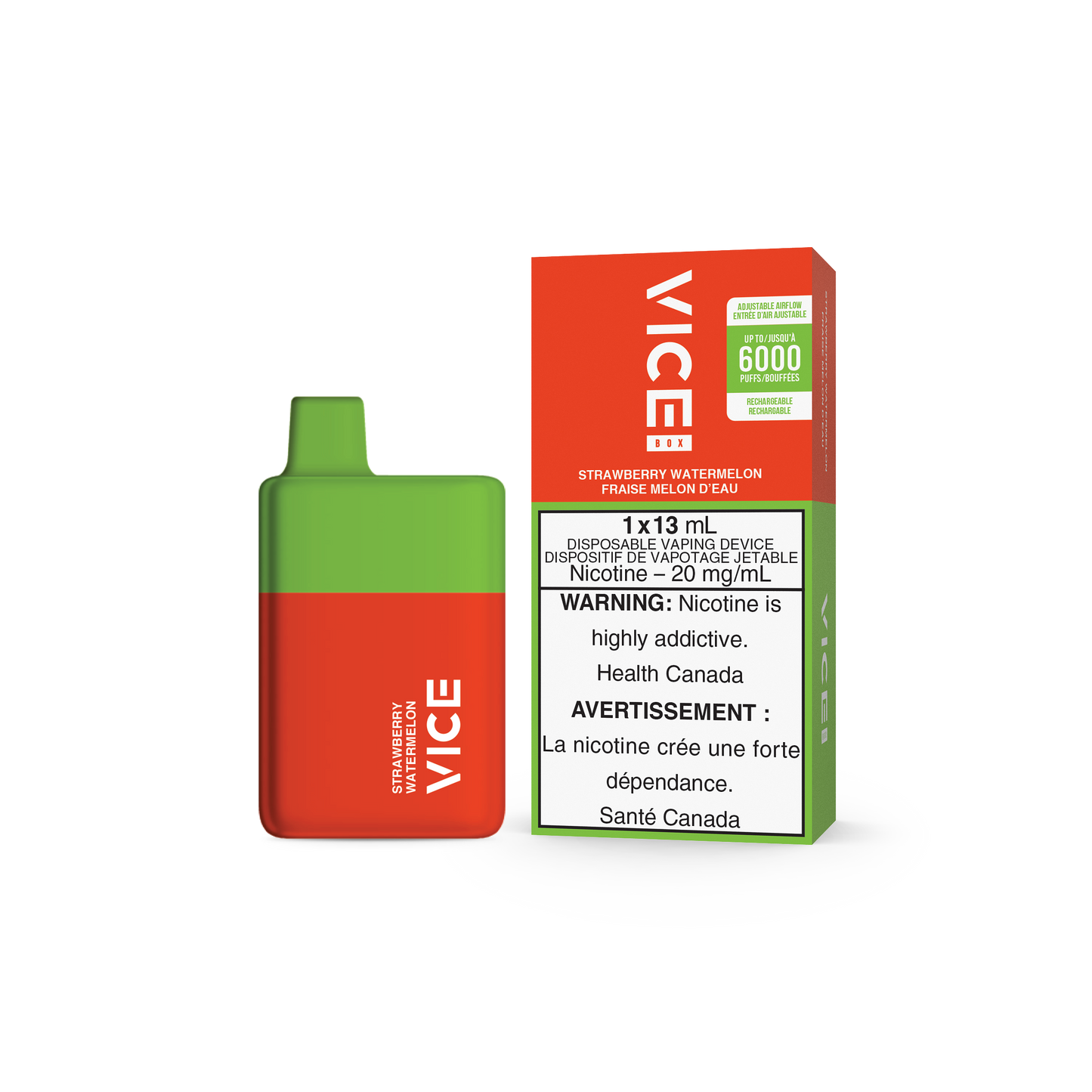 Vice Box 6000 - Strawberry Watermelon