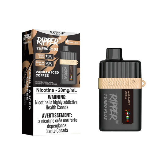 Ripper Turbo Plus 20k - Vanilla Iced Coffee
