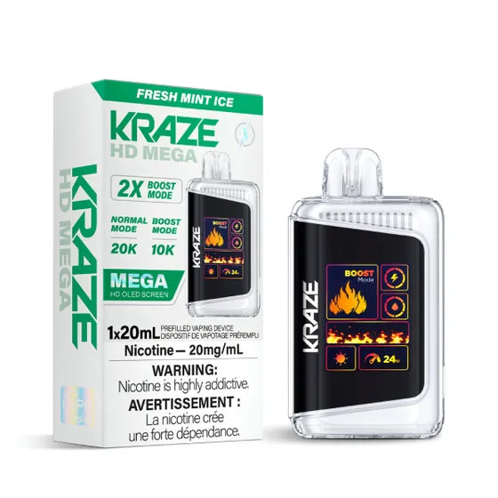 Kraze HD Mega - Fresh Mint