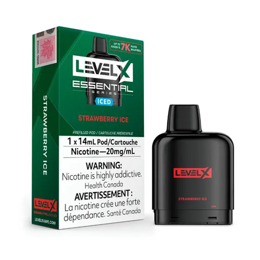 Flavour Beast Level X Essential Series - Strawberry Ice