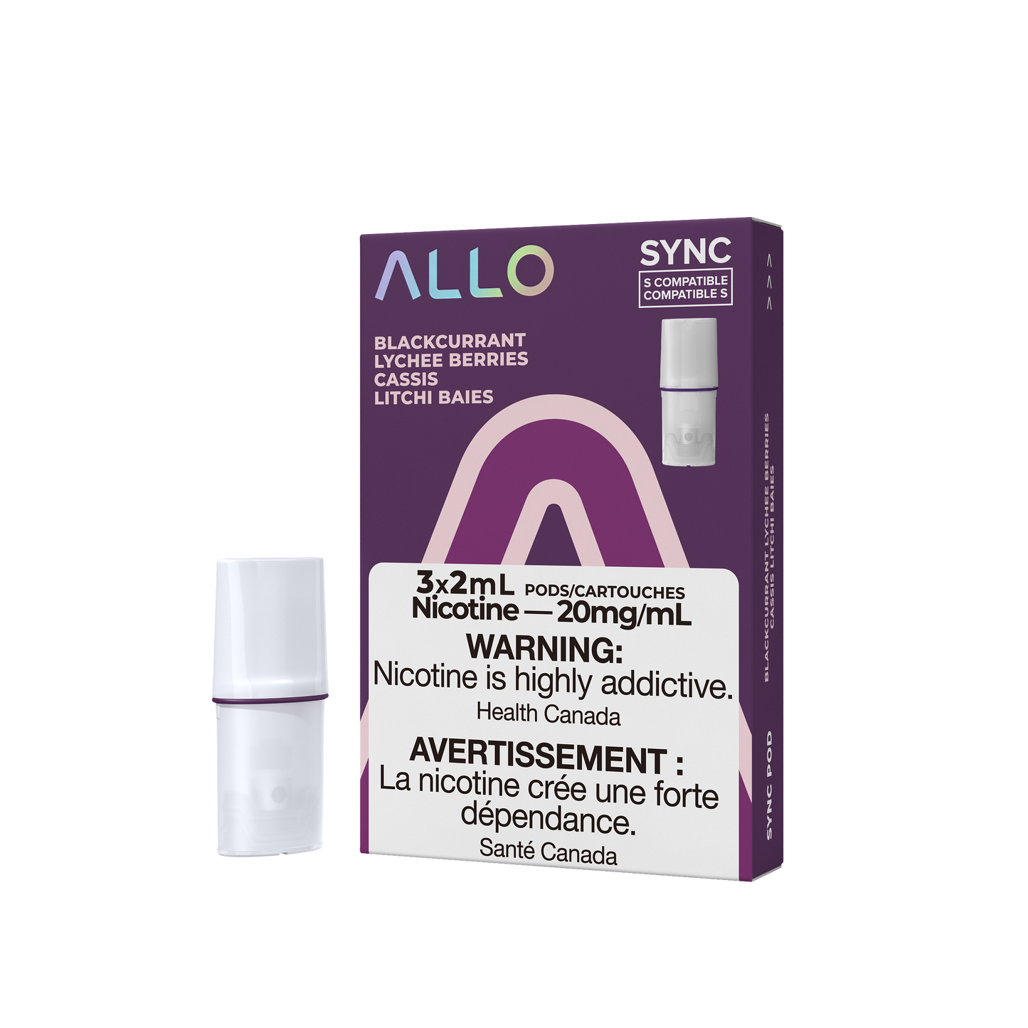 Allo Sync Pod - Blackcurrant Lychee Berries