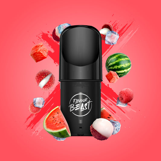 Flavour Beast Pod Pack - Lit Lychee Watermelon Iced