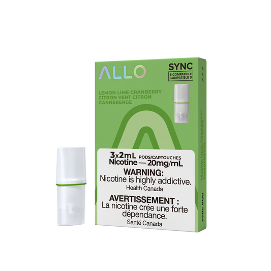 Allo Sync Pod - Lemon Lime Cranberry