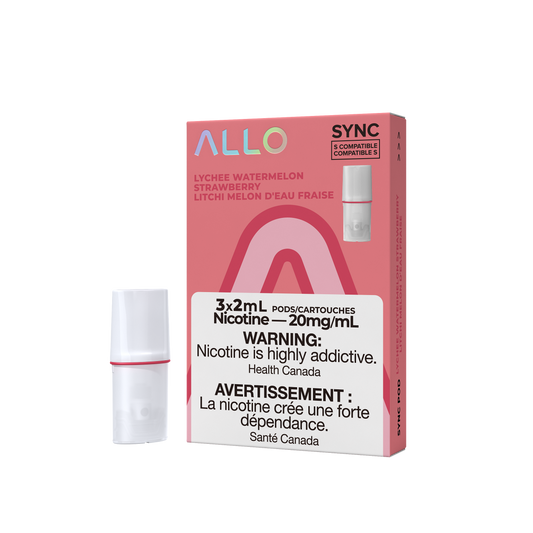 Allo Sync Pod - Lychee Watermelon Strawberry