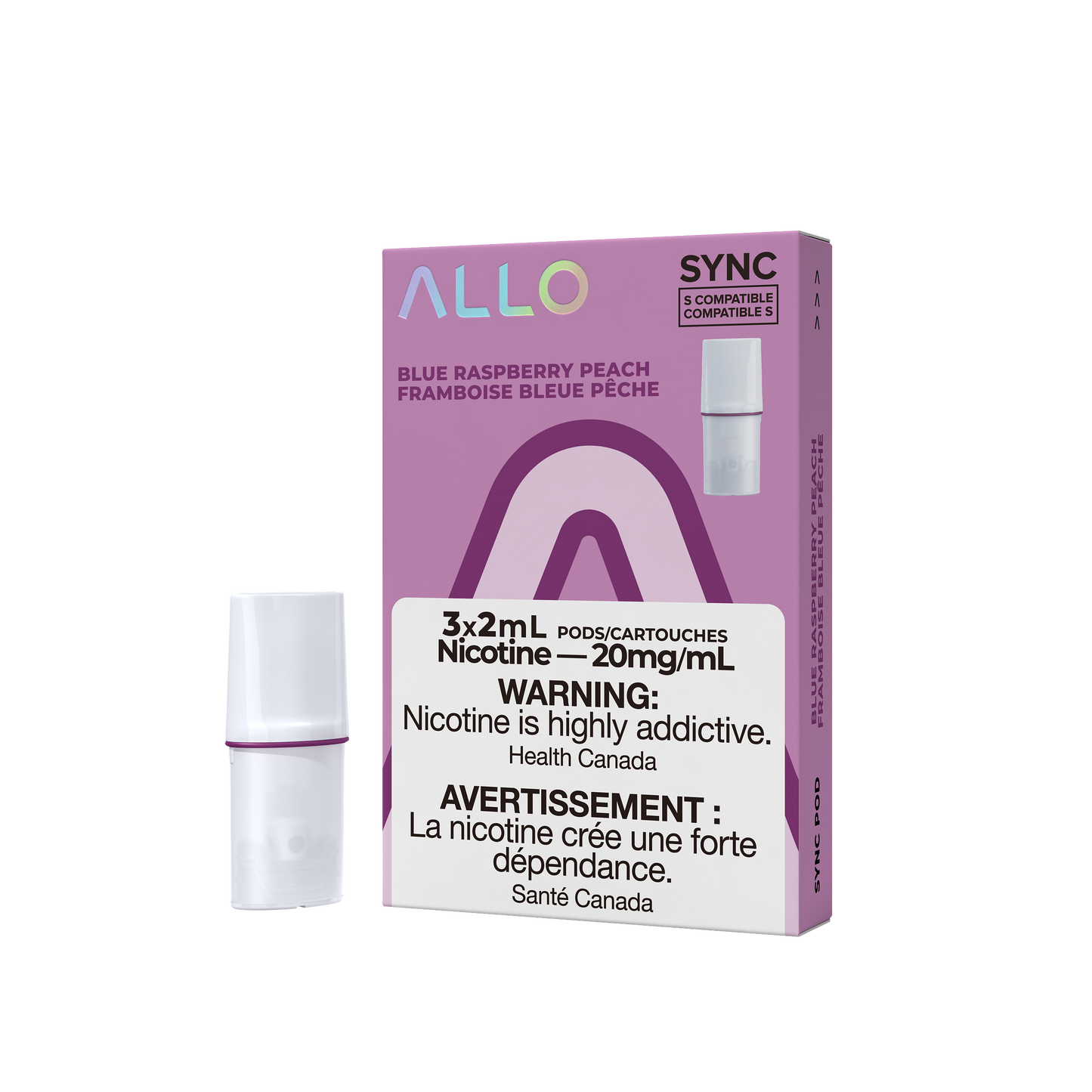 Allo Sync Pod - Blue Raspberry Peach