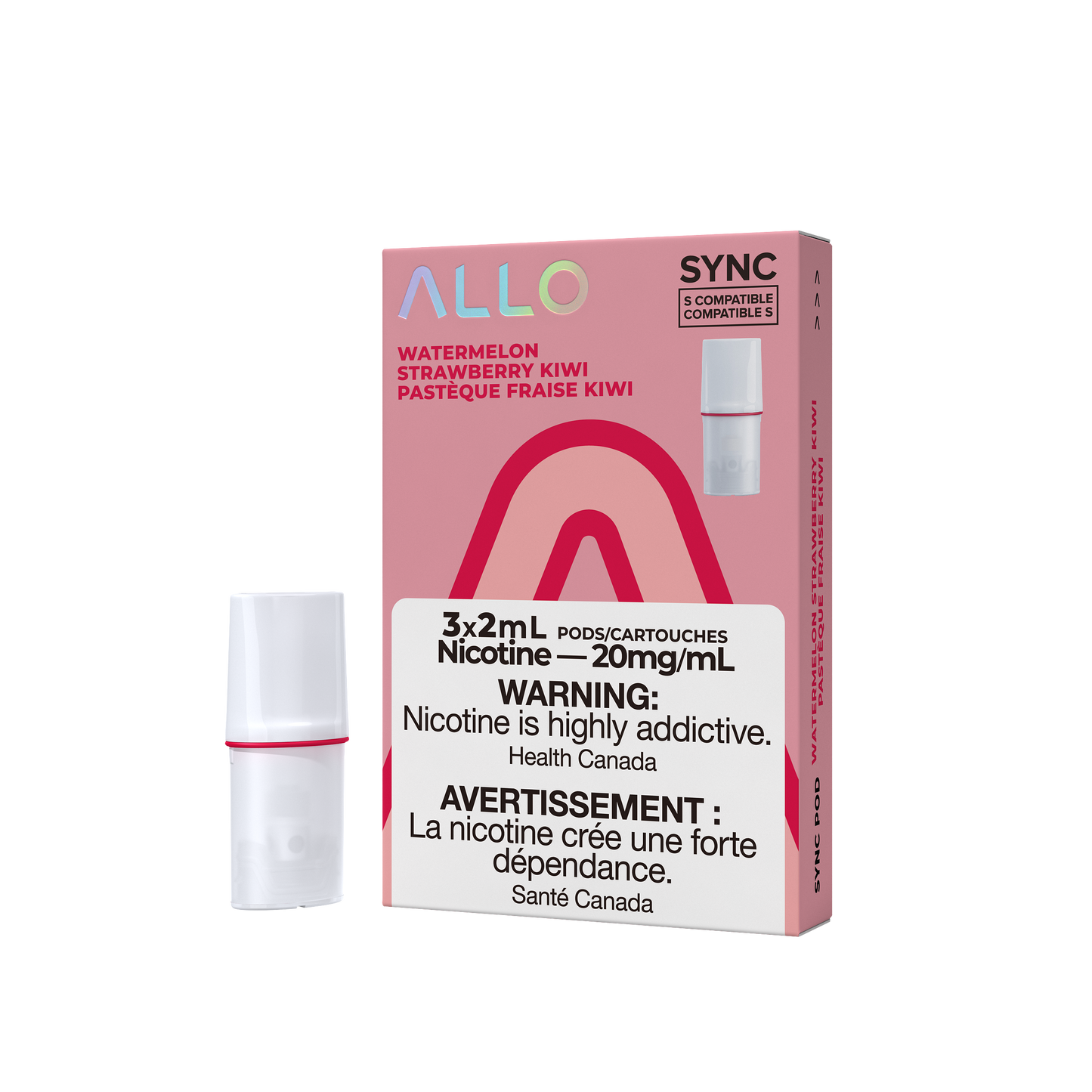Allo Sync Pod - Strawberry Watermelon Kiwi