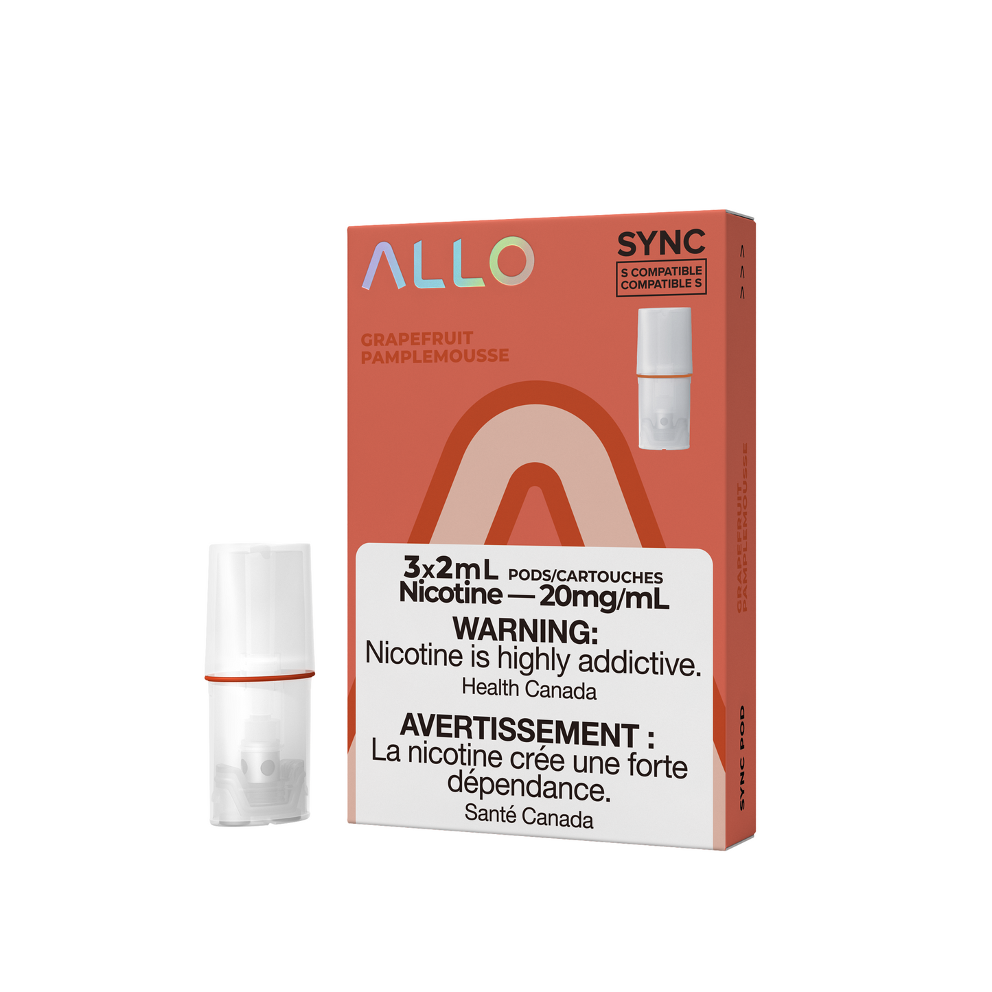 Allo Sync Pod - Grapefruit
